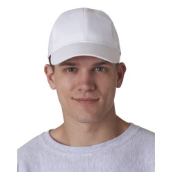 UltraClub - Adult Classic Cut Brushed Cotton Twill Structured Cap