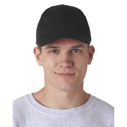 UltraClub - Adult Classic Cut Brushed Cotton Twill Structured Cap