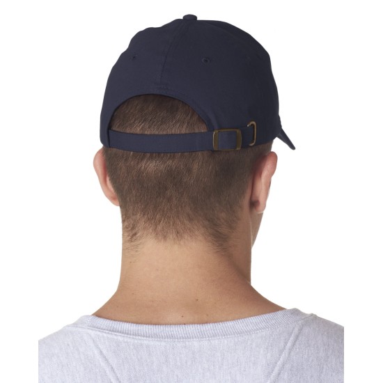 UltraClub - Adult Classic Cut Brushed Cotton Twill Structured Cap