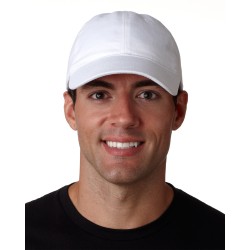 UltraClub - Adult Classic Cut Brushed Cotton Twill Unstructured Cap