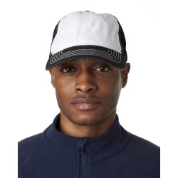 UltraClub - Adult Classic Cut Brushed Cotton Twill Unstructured Trucker Cap