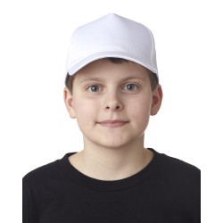 UltraClub - Youth Classic Cut Cotton Twill 5-Panel Cap