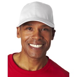 UltraClub - Adult Classic Cut Cotton Twill 6-Panel Cap