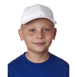 UltraClub - Youth Classic Cut Cotton Twill 6-Panel Cap