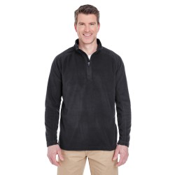 UltraClub - Adult Cool & Dry Quarter-Zip Microfleece