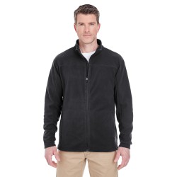 UltraClub - Men's Cool & Dry Full-Zip Microfleece