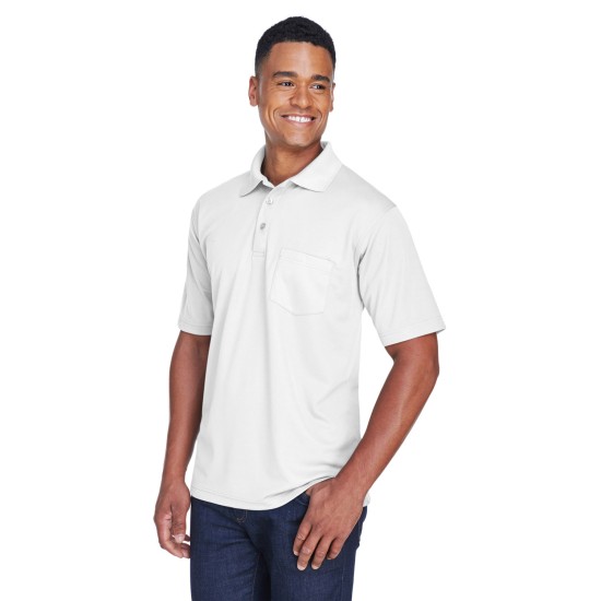 UltraClub - Adult Cool & Dry Mesh Piqué Polo with Pocket