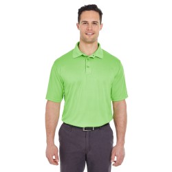 UltraClub - Men's Cool & Dry Jacquard Stripe Polo