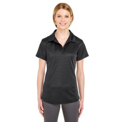 UltraClub - Ladies' Cool & Dry Jacquard Stripe Polo