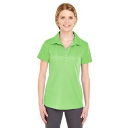 UltraClub - Ladies' Cool & Dry Jacquard Stripe Polo