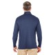 UltraClub - Adult Striped Quarter-Zip Pullover