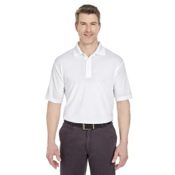 UltraClub - Men's Cool & Dry Jacquard Performance Polo