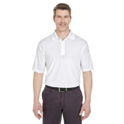 UltraClub - Men's Cool & Dry Jacquard Performance Polo