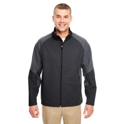 UltraClub - Adult Two-Tone Soft Shell Jacket