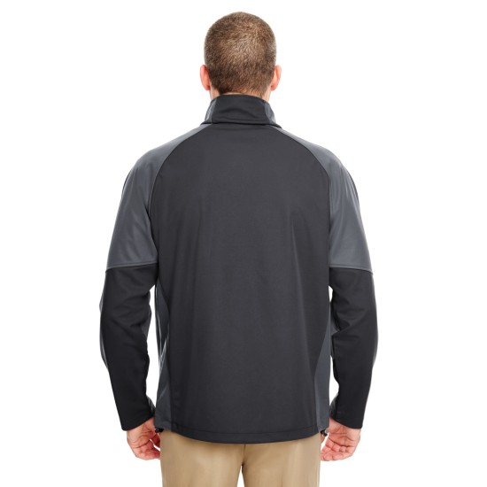 UltraClub - Adult Two-Tone Soft Shell Jacket