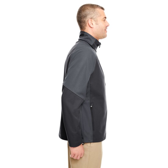 UltraClub - Adult Two-Tone Soft Shell Jacket