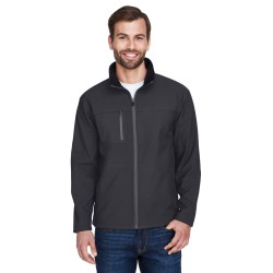 UltraClub - Adult Ripstop Soft Shell Jacket with Cadet Collar