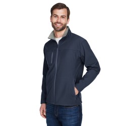 UltraClub - Adult Ripstop Soft Shell Jacket with Cadet Collar