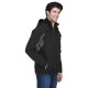 UltraClub - Adult Colorblock 3-in-1 Systems Hooded Soft Shell Jacket