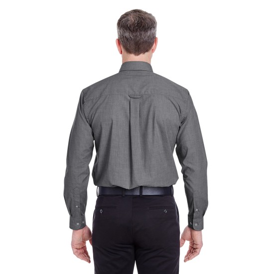 UltraClub - Men's Wrinkle-Resistant End-on-End