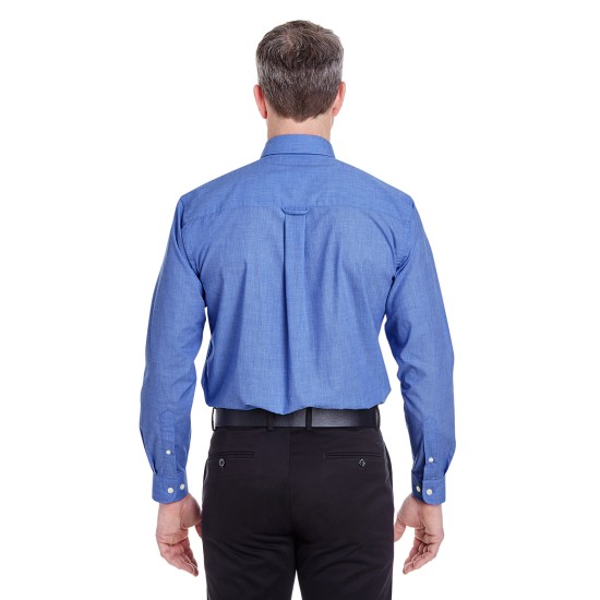 UltraClub - Men's Wrinkle-Resistant End-on-End