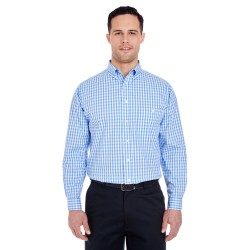 UltraClub - Men's Medium-Check Woven