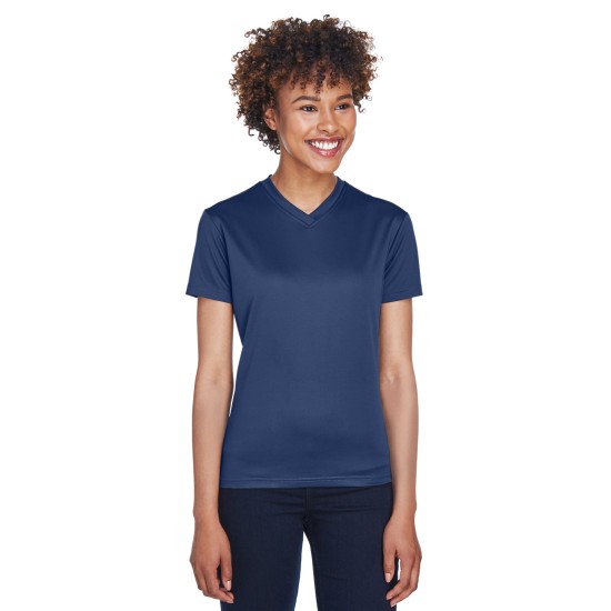 UltraClub - Ladies' Cool & Dry Sport V-Neck T-Shirt