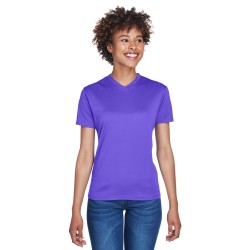 UltraClub - Ladies' Cool & Dry Sport V-Neck T-Shirt