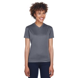 UltraClub - Ladies' Cool & Dry Sport V-Neck T-Shirt