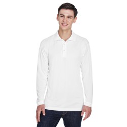 UltraClub - Adult Cool & Dry Sport Long-Sleeve Polo