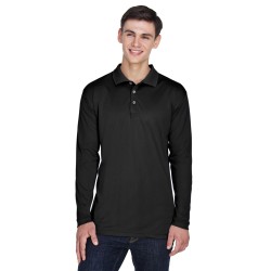 UltraClub - Adult Cool & Dry Sport Long-Sleeve Polo