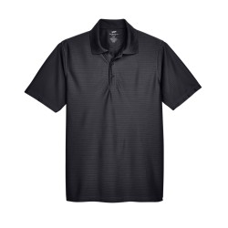 UltraClub - Men's Cool & Dry Elite Tonal Stripe Performance Polo
