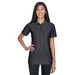 UltraClub - Ladies' Cool & Dry Elite Tonal Stripe Performance Polo