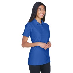 UltraClub - Ladies' Cool & Dry Elite Tonal Stripe Performance Polo