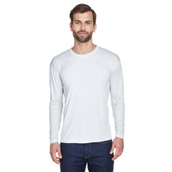 UltraClub - Adult Cool & Dry Sport Long-Sleeve Performance Interlock T-Shirt