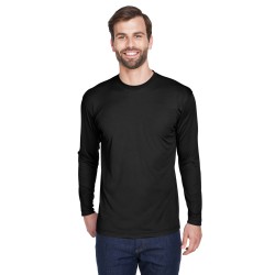 UltraClub - Adult Cool & Dry Sport Long-Sleeve Performance Interlock T-Shirt