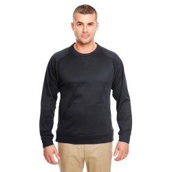 UltraClub - Adult Cool & Dry Sport Crew Neck Fleece