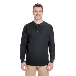 UltraClub - Adult Mini Thermal Henley