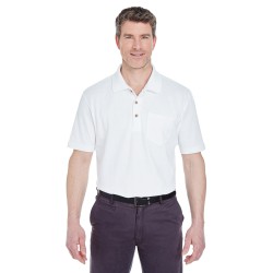 UltraClub - Adult Classic Piqué Polo with Pocket