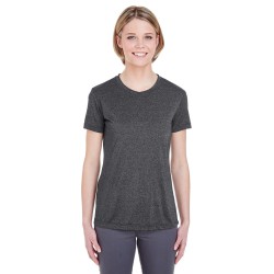 UltraClub - Ladies'  Cool & Dry Heathered Performance T-Shirt