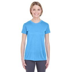 UltraClub - Ladies'  Cool & Dry Heathered Performance T-Shirt