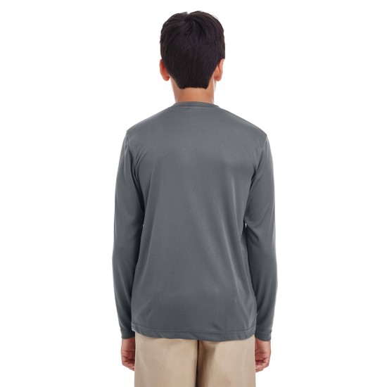 UltraClub - Youth Cool & Dry Performance Long-Sleeve Top