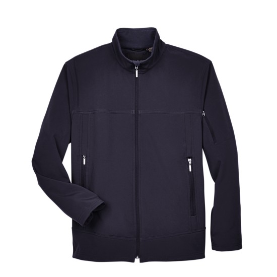 Men's Three-Layer Fleece Bonded Performance Soft Shell Jacket