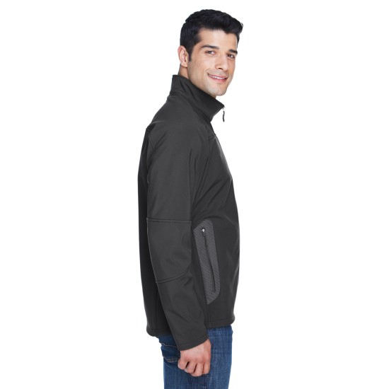 Men's Three-Layer Fleece Bonded Soft Shell Technical Jacket