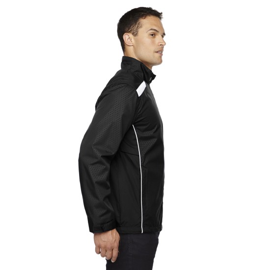 Men's Tempo Lightweight Recycled Polyester Jacket with Embossed Print
