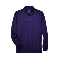 Men's Pinnacle Performance Long-Sleeve Piqué Polo