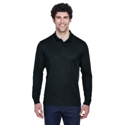 Men's Pinnacle Performance Long-Sleeve Piqué Polo