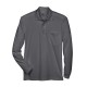 Adult Pinnacle Performance Long-Sleeve Piqué Polo with Pocket