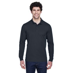 Men's Tall Pinnacle Performance Long-Sleeve Piqué Polo