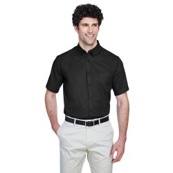 Men's Tall Optimum Short-Sleeve Twill Shirt